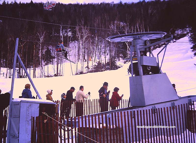 The Summit Double behind the Competition T-Bar in 1962
