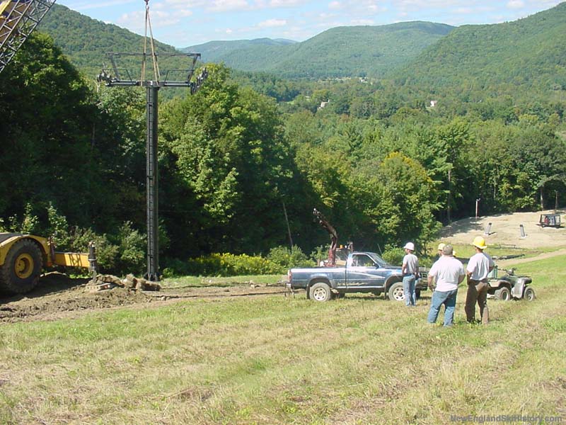 West Quad installation in 2003