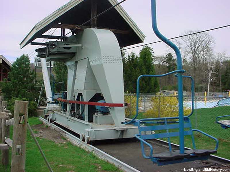 Blue Double drive terminal in 2002