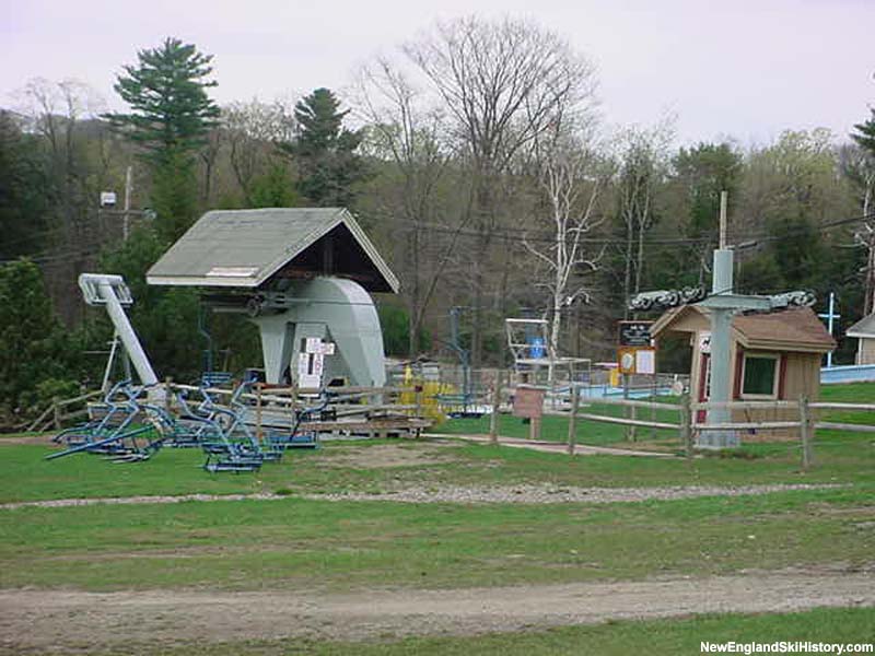 Blue Double drive terminal in 2002