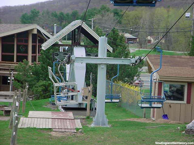 Blue Double drive terminal in 2002