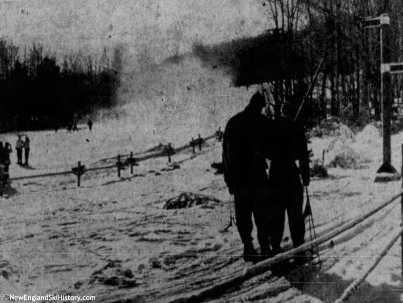 The lift line circa 1957