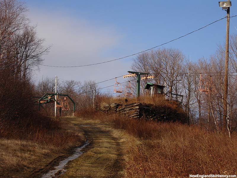 The top of Dot's Lift in 2005