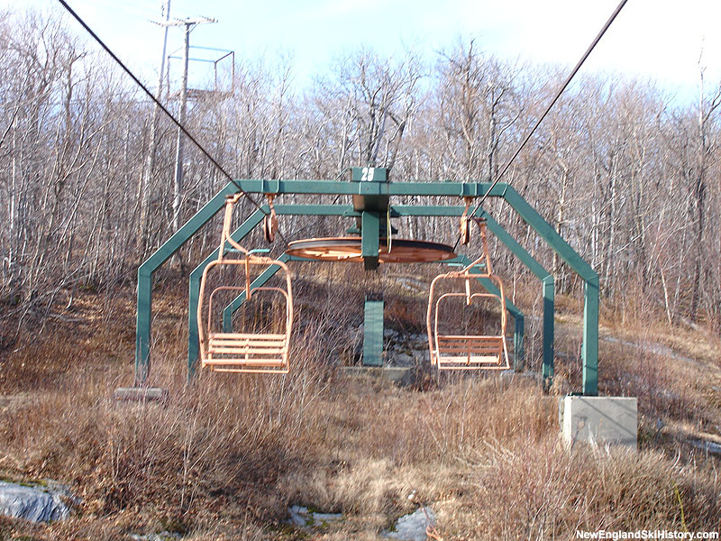 The top of Dot's Lift in 2005