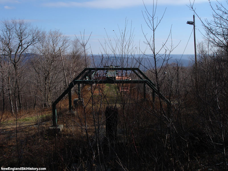 The top of Dot's Lift in 2005