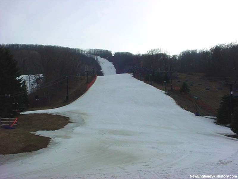 The Catamount Double (left) in 2002