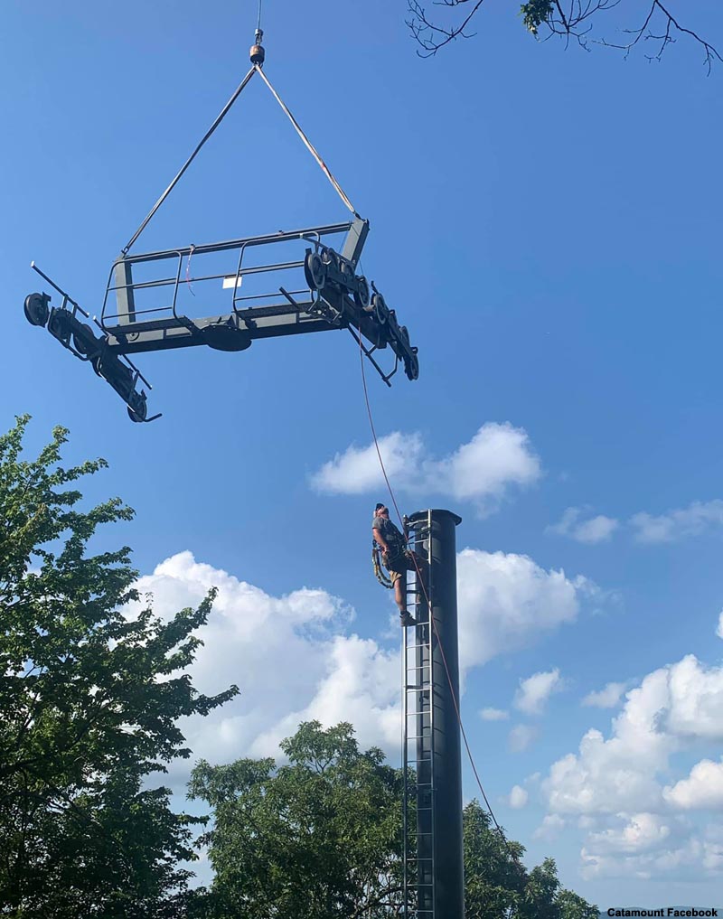 Tower installation (August 2021)