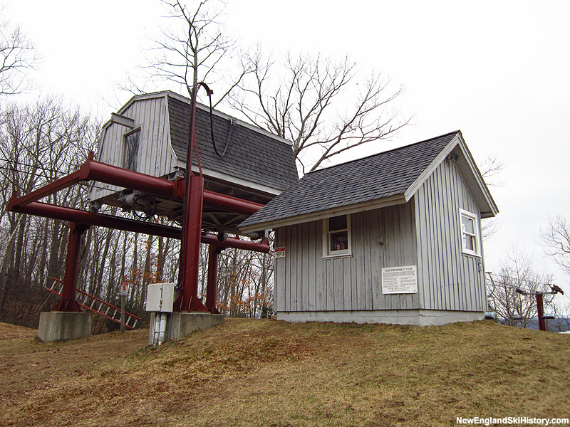 The Eaglebrook double chairlift in 2012