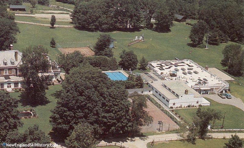 The lift line (top right)