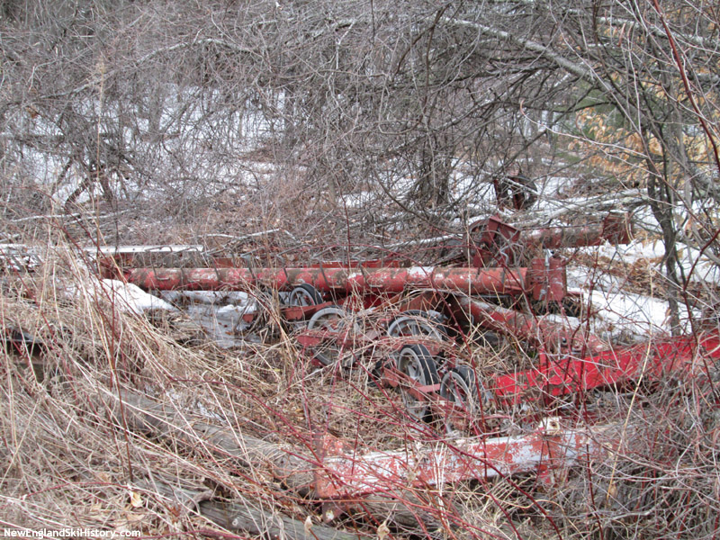 The Mt. Tom J-Bar in the Berkshire East boneyard (2014)
