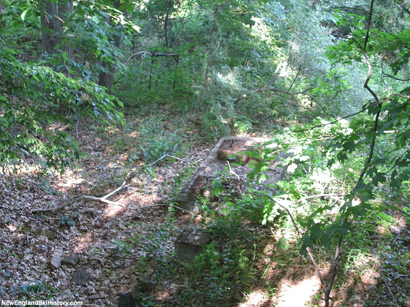 Possible top footing remains (2015)