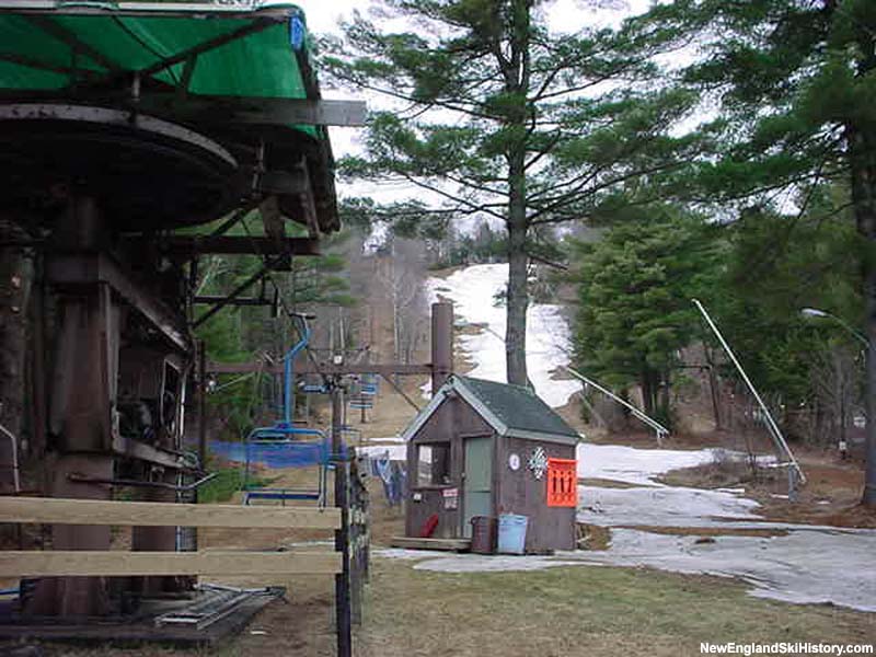The Double Chair bottom terminal in 2002