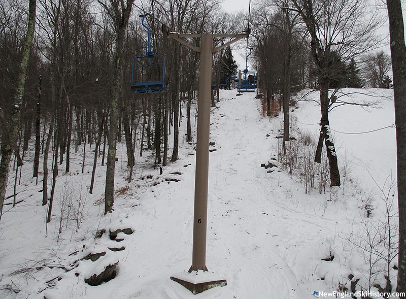 Double Chair - Otis Ridge - NewEnglandSkiHistory.com