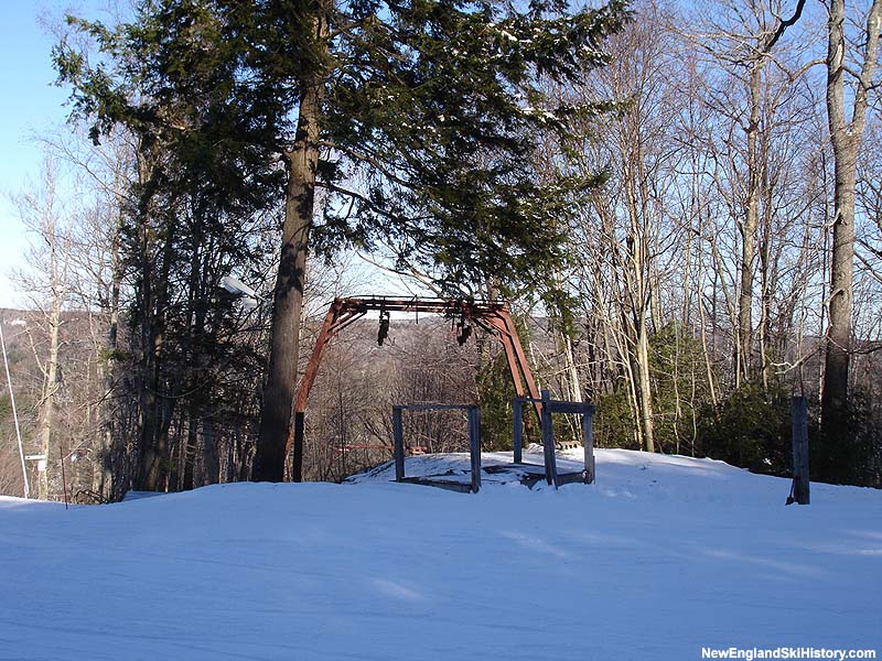 The remains of the J-Bar in 2006