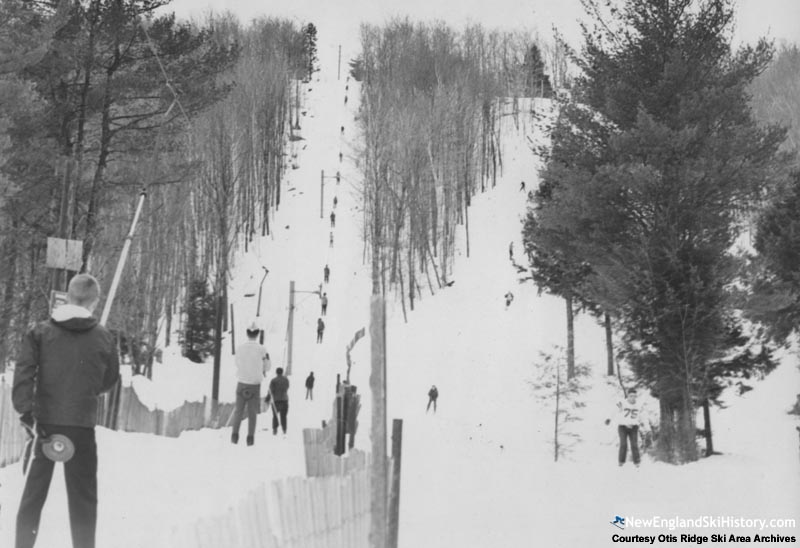 The lift line circa the 1960s