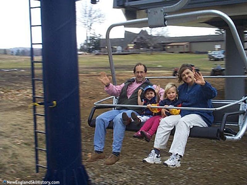 Grand opening of the then-Nor'Easter Express, November 24, 1999