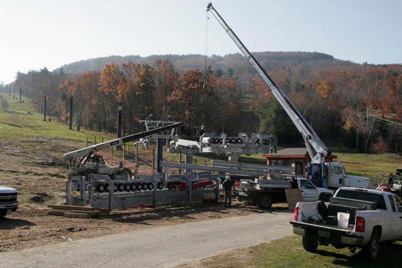 Monadnock Easy Rider Express installation in 2011
