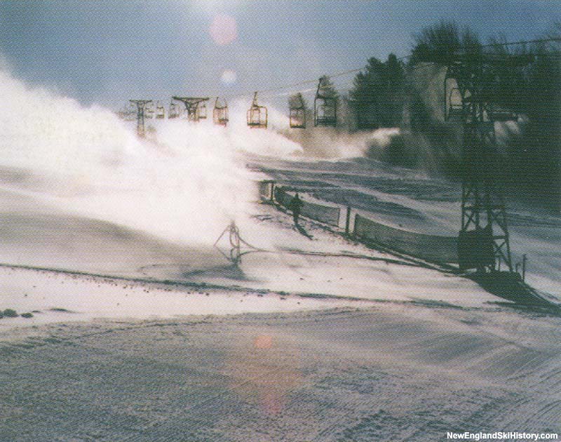 The Ski Ward double chairlift in the 1990s