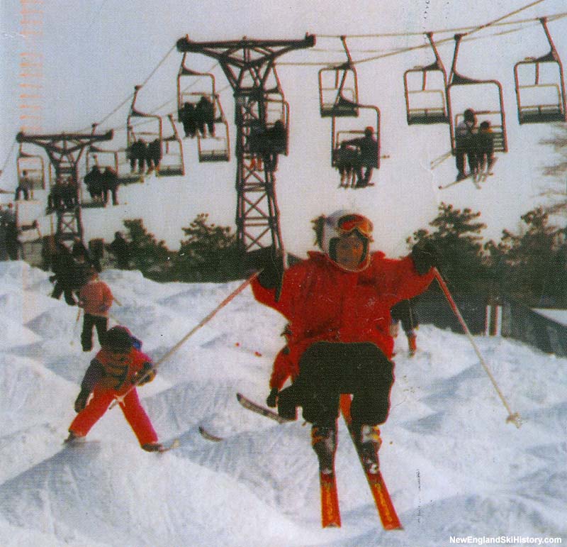 The Ski Ward double chairlift in the 1990s