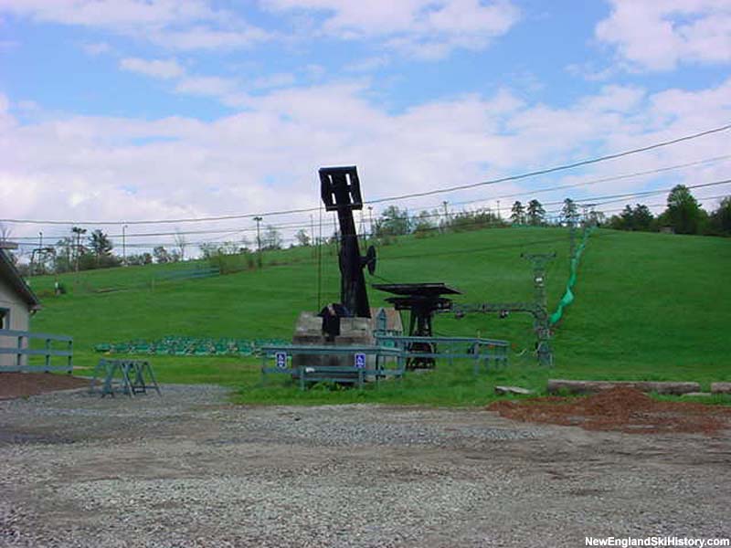 The Ski Ward double chairlift in 2002