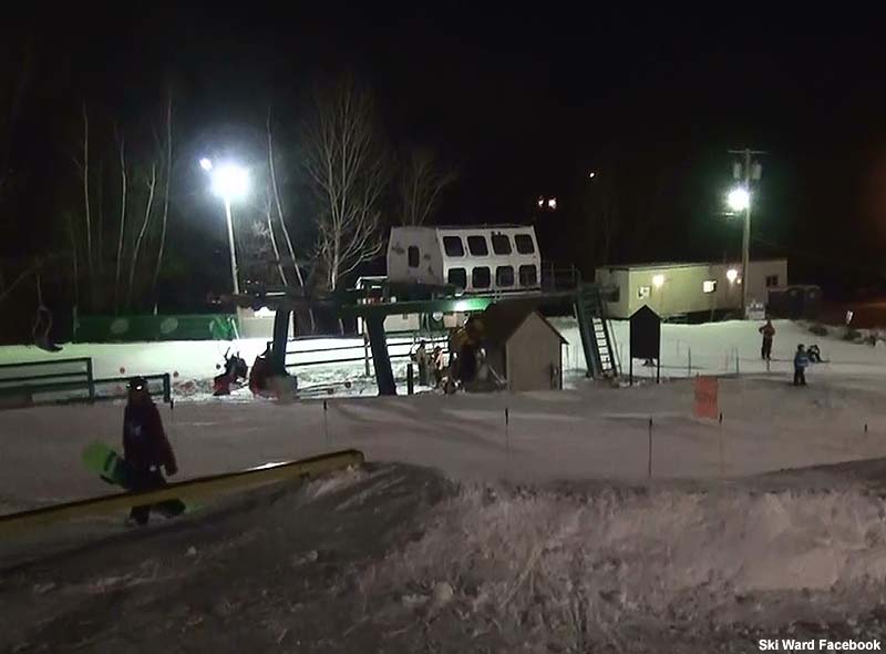 The Ski Ward Triple Chairlift in 2013