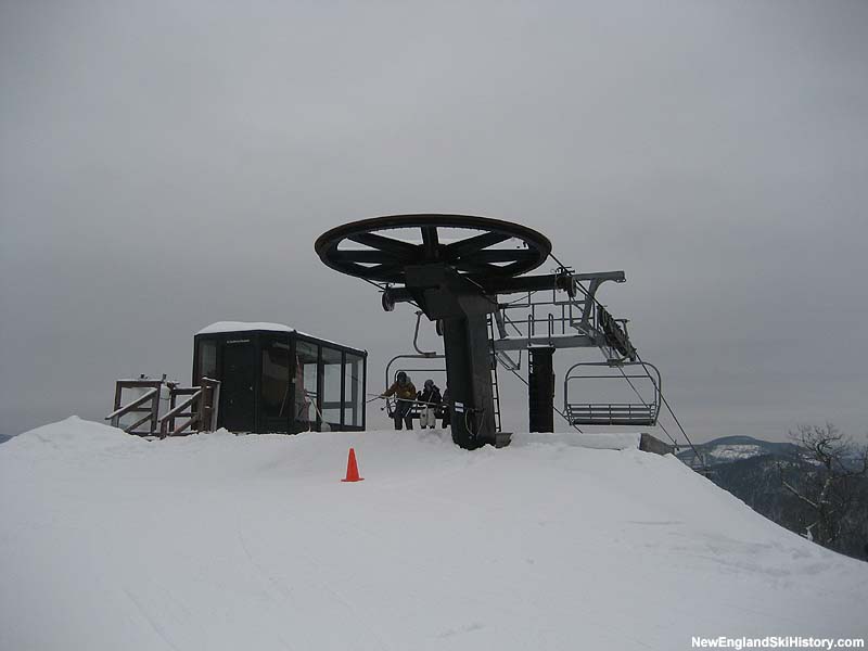 The Abenaki Quad top terminal in 2008