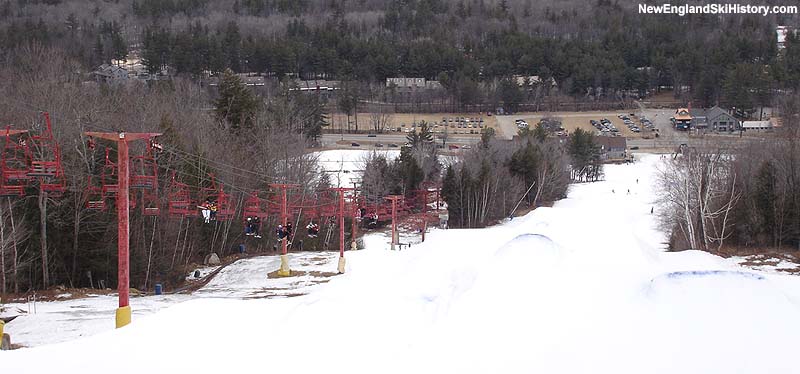The West Double Double (left) in 2006