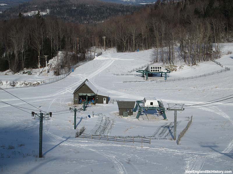 The Double Chair (left) in 2014