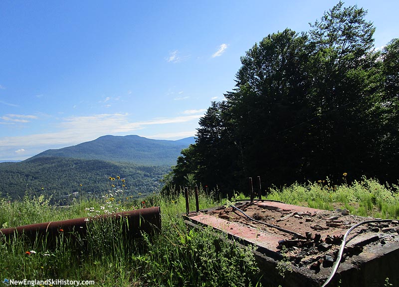 The former top terminal (June 2020)