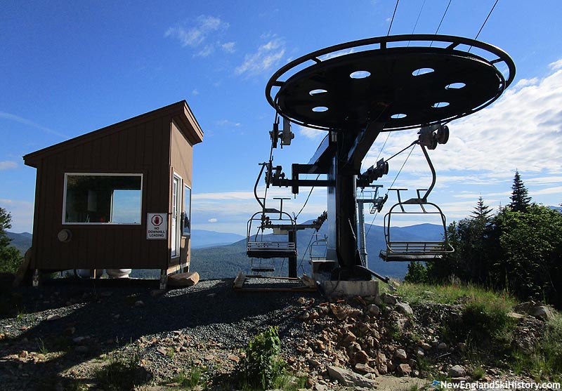 The relocated top terminal (June 2020)