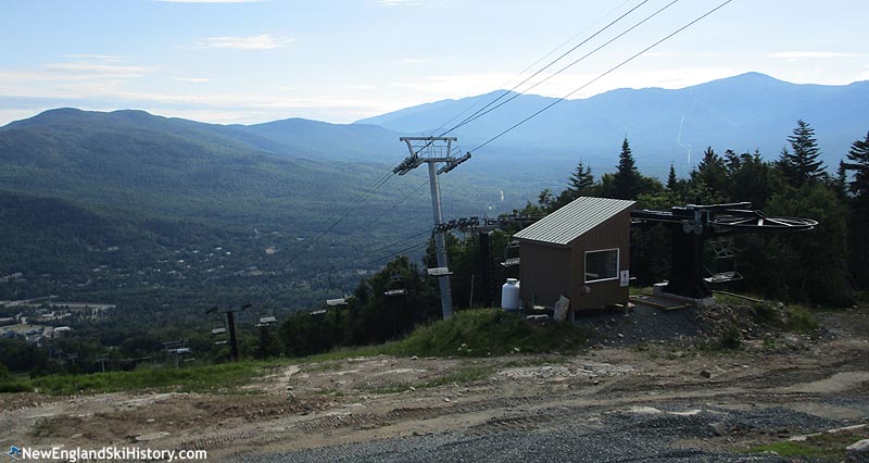 The relocated top terminal (June 2020)