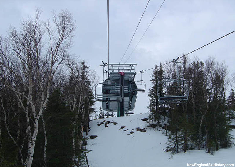 The Mt. Rosebrook Express Quad in 2004