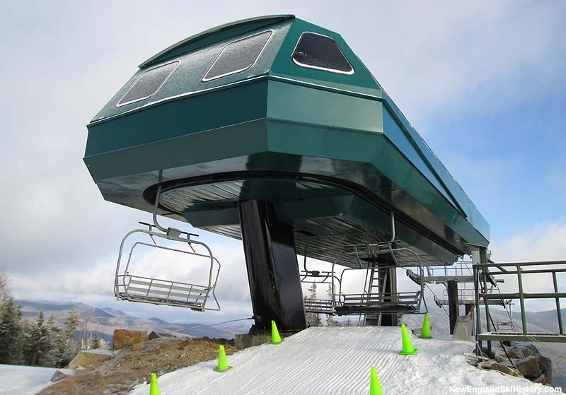 The Mt. Rosebrook Express Quad in 2013