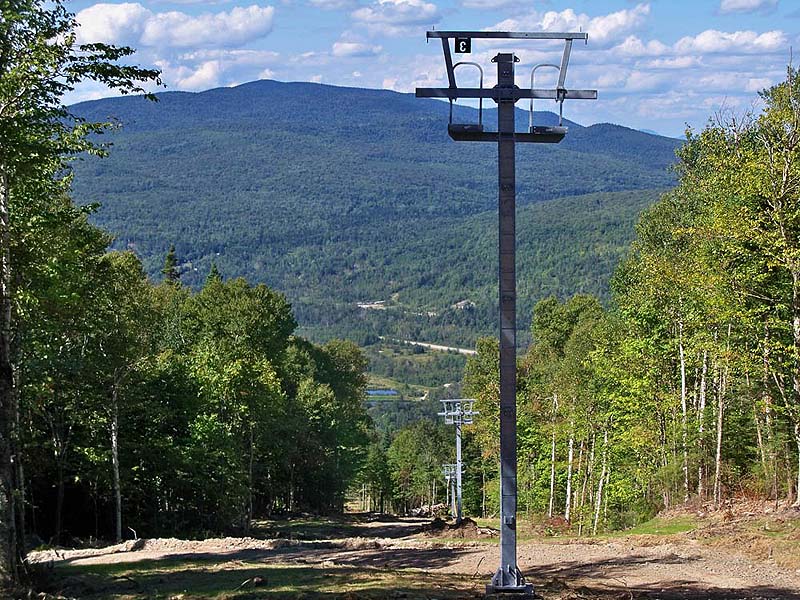 Construction of the Telegraph T-Bar in 2012