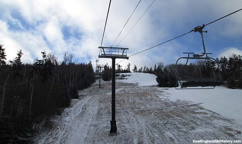 The West Mountain Express Quad in 2013