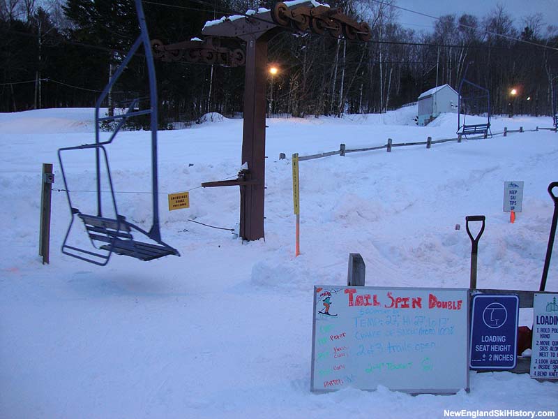 The Tail Spin Double bottom terminal in 2011