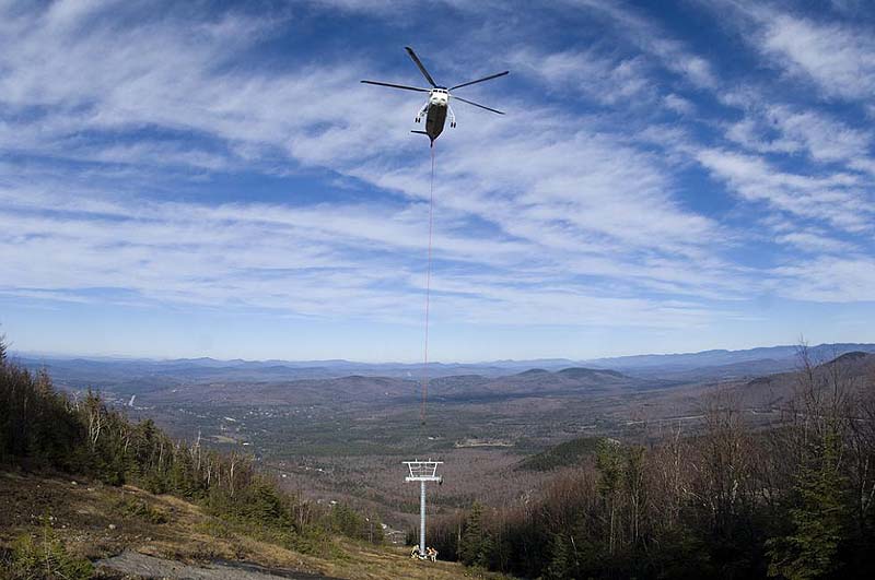 Mittersill Double Chairlift installation in 2010