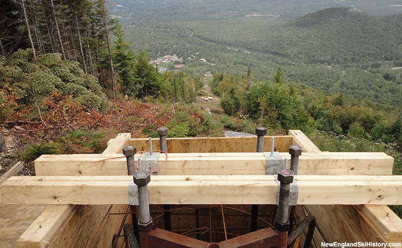 Mittersill Double Chairlift installation in September 2010
