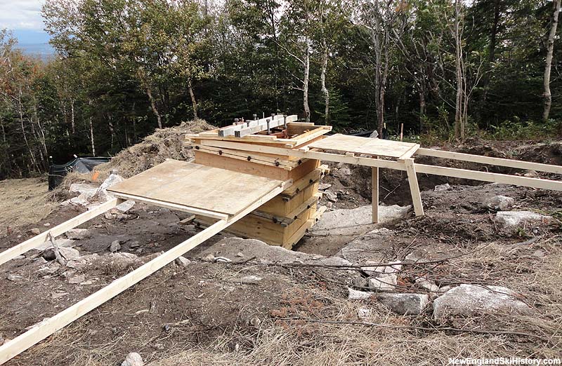 Mittersill Double Chairlift installation in September 2010
