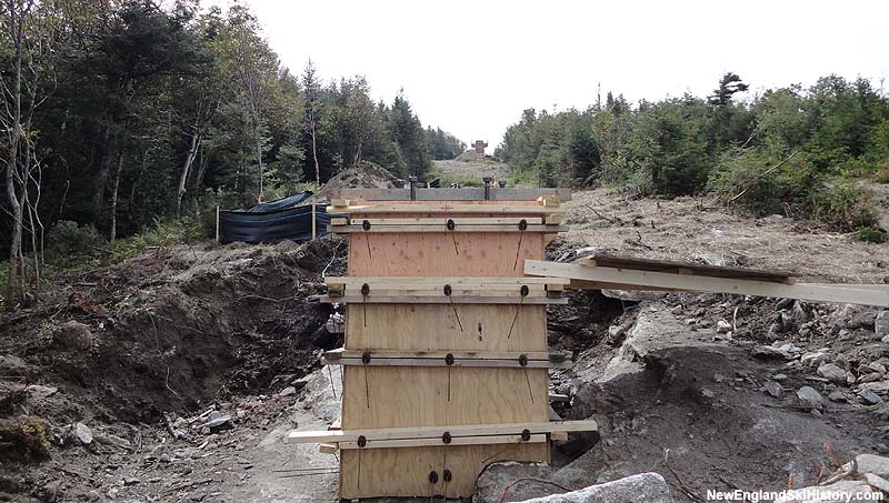 Mittersill Double Chairlift installation in September 2010