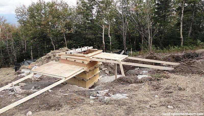 Mittersill Double Chairlift installation in September 2010
