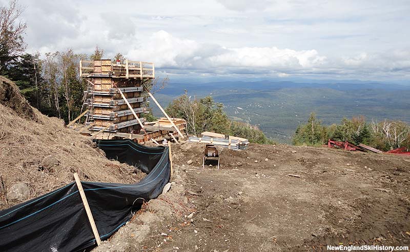 Mittersill Double Chairlift installation in September 2010