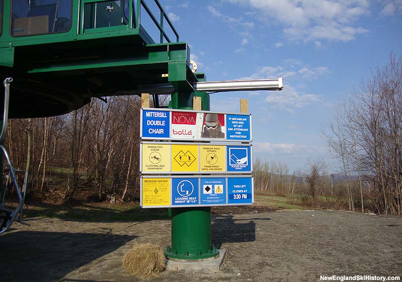 Mittersill Double Chairlift in 2011
