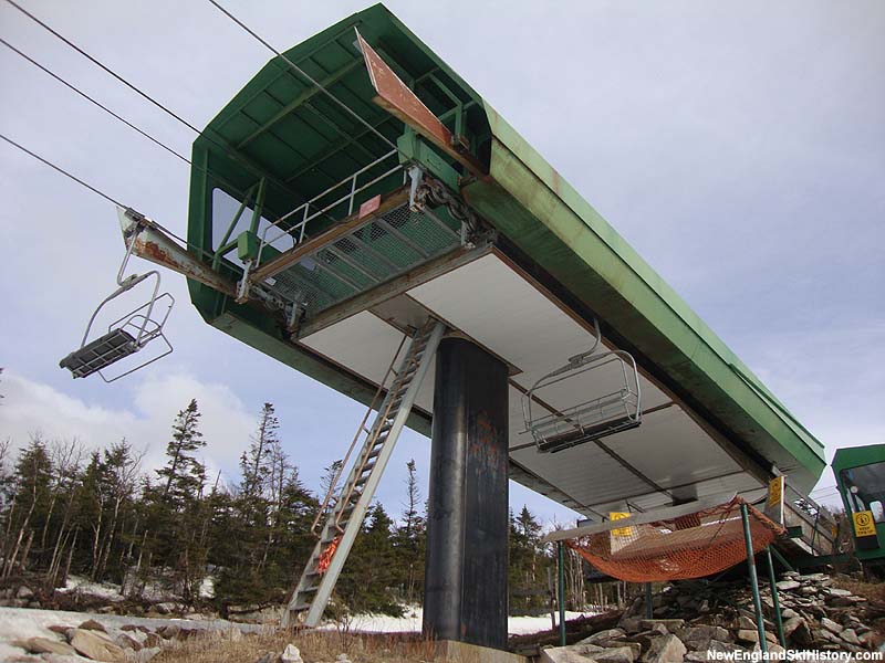 The Peabody Express Quad top terminal in 2011