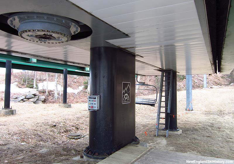 The Peabody Express Quad bottom terminal in 2012