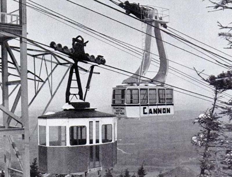 The two trams circa 1980