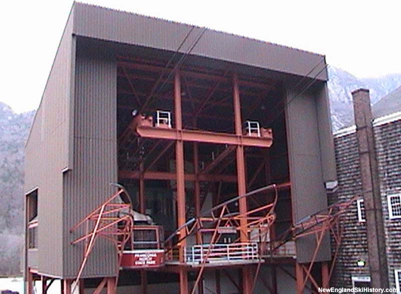 The Tram II bottom terminal in 2003