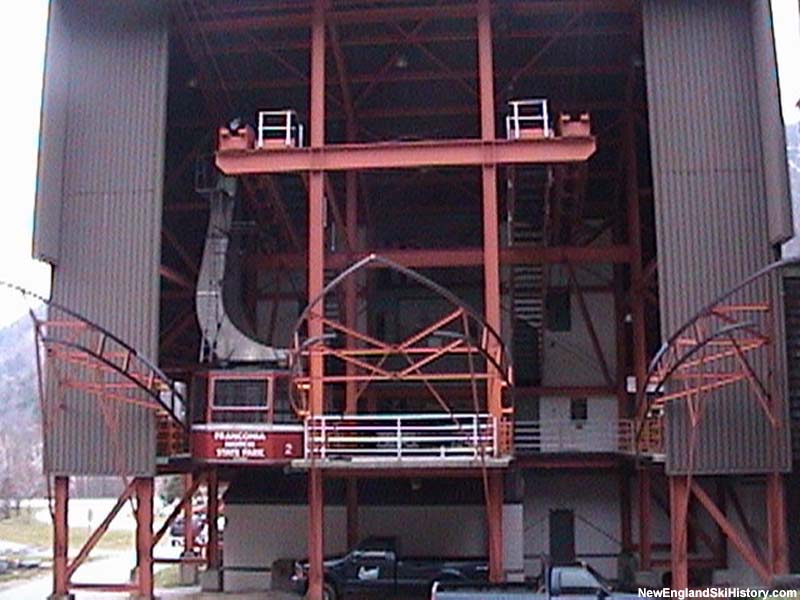 The Tram II bottom terminal in 2003