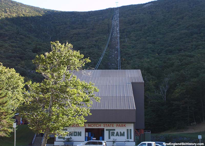 The Tram II bottom terminal in 2005