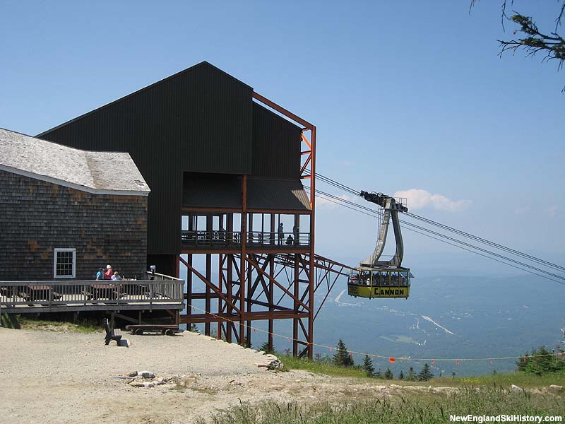 The Tram II top terminal in 2007